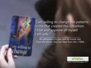 tmj treatments therapy louise hay affirmation
